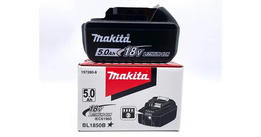 Makita BL1850B 5.0Ah 18V LXT Lithium-Ion Battery – Model 197280-8 | aztools.uk - Professional Quality Tools at the Best Price